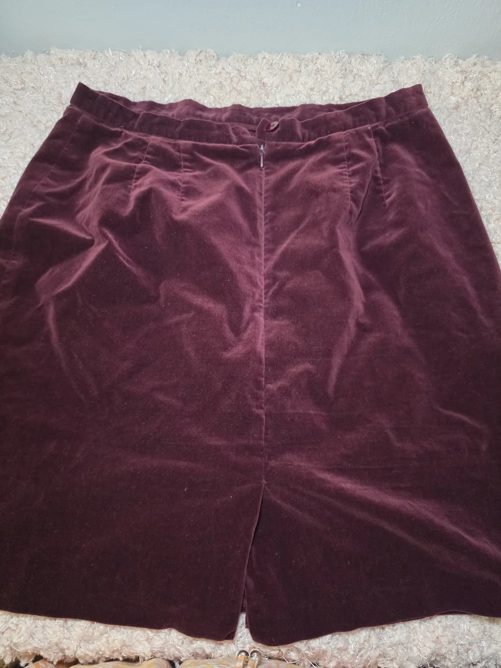 Casual Corner velvet mini